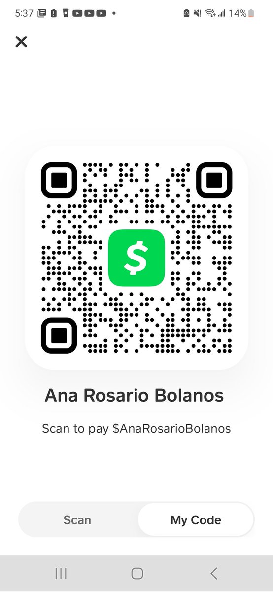 Ana80870923's tweet photo. @CashApp 😊 https://t.co/WsMLMBBapo