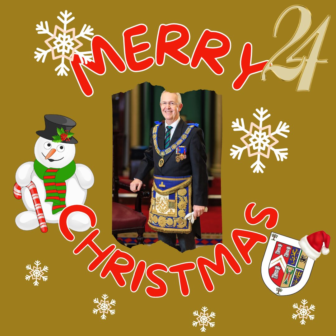Wishing all our fantastic followers a very #MerryChristmas and a prosperous #NewYear2023🥳from all of us here <a href="/WorcsMasons/">Worcestershire Freemasons</a> 
#WorcsMasons #ChristmasAdventCalendar🎄