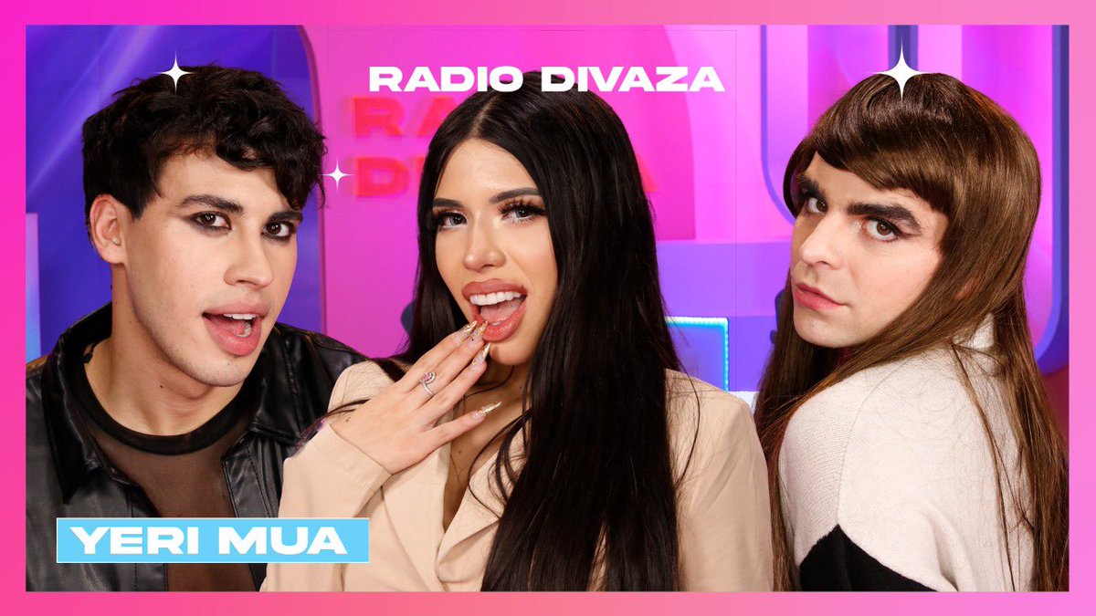 ladivaza's tweet photo. NUEVO EPISODIO 🎤 

RADIO DIVAZA #24
LA VERDAD DE YERI MUA 💄😈

https://t.co/FE5tqZeukL

Van a quedar en shock
@yerimua ❤️‍🔥
¿Nos ayudas con un RT? https://t.co/XgypO02AhR