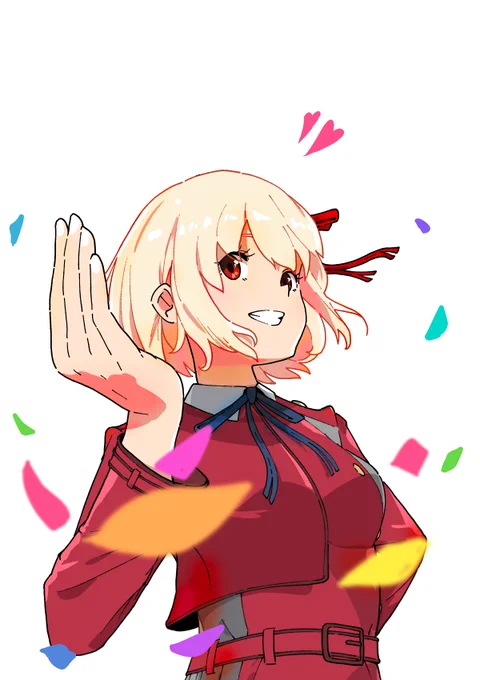 この野郎 #リコリコ #リコリス・リコイル #lycoris_recoil #錦木千束 