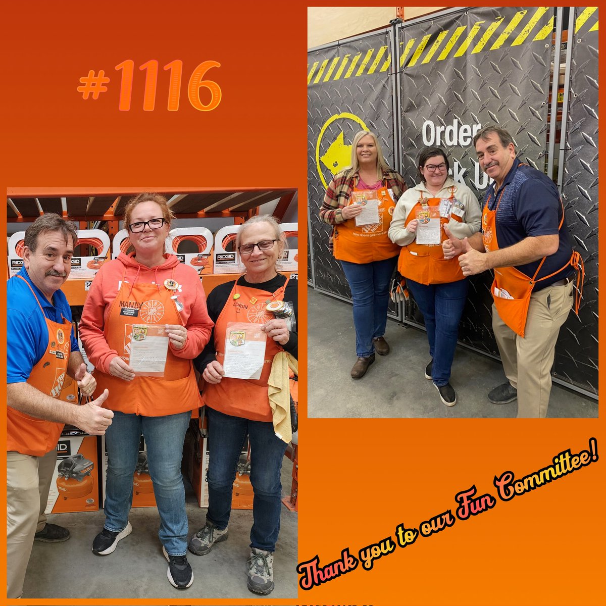 dbradley288's tweet photo. Thank you for an amazing 24 days of Christmas 🎄 from our Fun Committee! Jennifer, April, Mandy, Carol, Ondrea, Lorin, and Sheila. You are amazing... @DanMallonhd @RaymondCiorra @MargieTHD https://t.co/DxYBcF0Pam