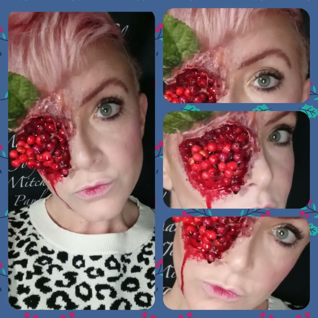 Cosmomom09's tweet photo. Call me Holly Berry 😆 
.
#fxmakeup #spfxmakeup #spfxmakeupartist #horror #makeup #SpecialMakeupFX #specialfx #specialeffectsmakeup #artist #makeupartist #mma #makeupacademy #beauty #moreblood https://t.co/uYhVjhixBW