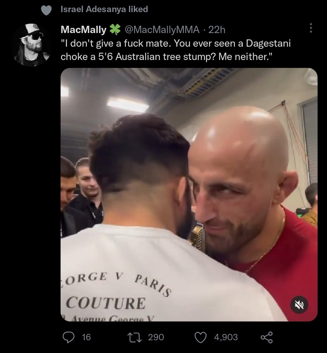 MathewTickner's tweet photo. @MAKHACHEVMMA https://t.co/HBtCiFO5sT