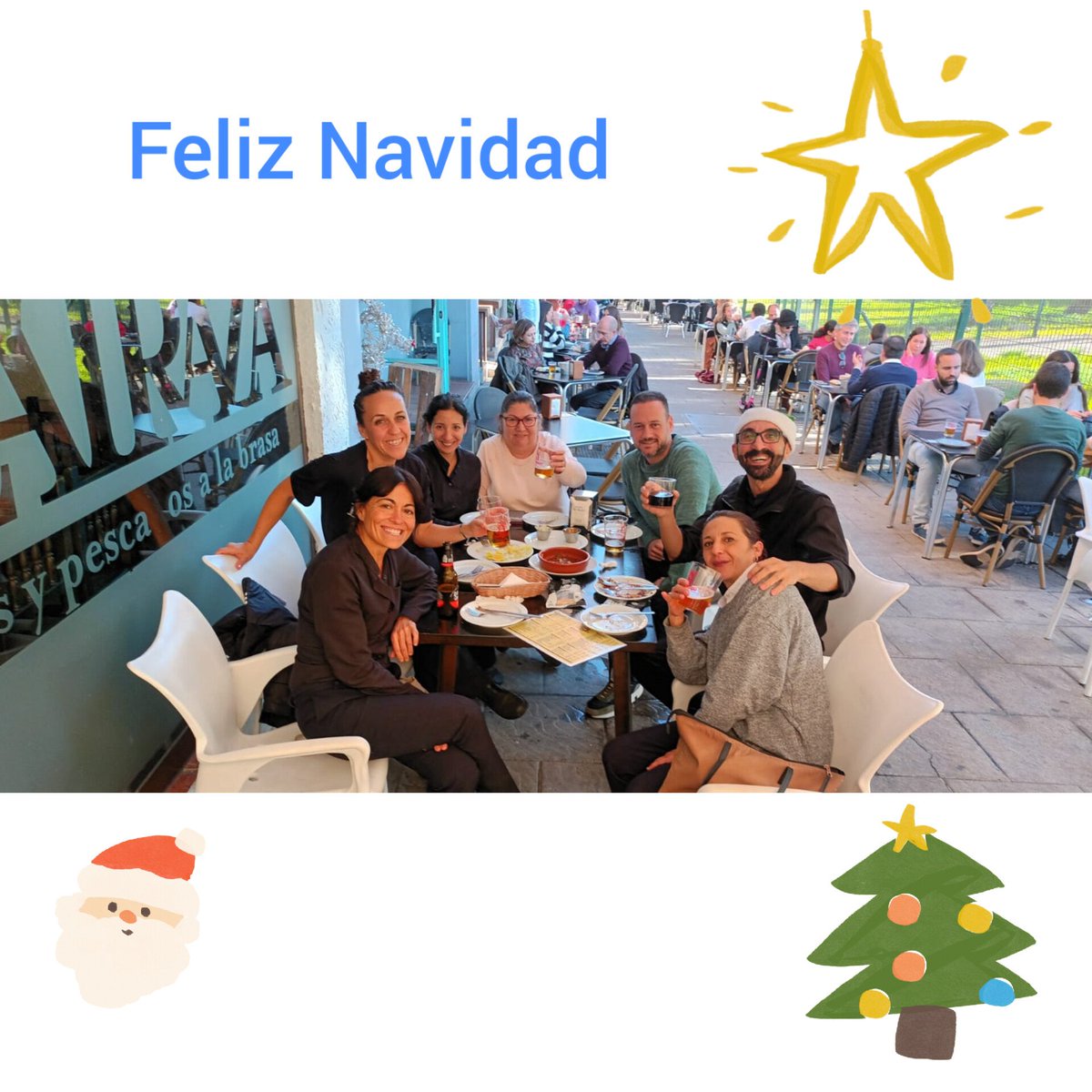 CafeteriaUpo's tweet photo. Os deseamos feliz Navidad y  un gran año nuevo! 
#NavidadEs #2023calendar @pablodeolavide @CEUPO https://t.co/jjj5zShXOy
