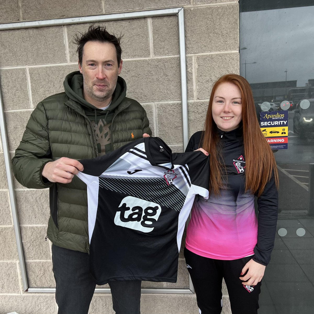 McDermidLadies's tweet photo. In February Paul at @taggames called to offer their support to the team

Tag sponsored our away kit, training and coaching kit which was greatly appreciated by us all

Thank you so much for everything you have done this year and we hope everyone at Tag have a great Christmas ⚽️🤍 https://t.co/AFiZbQL6aM