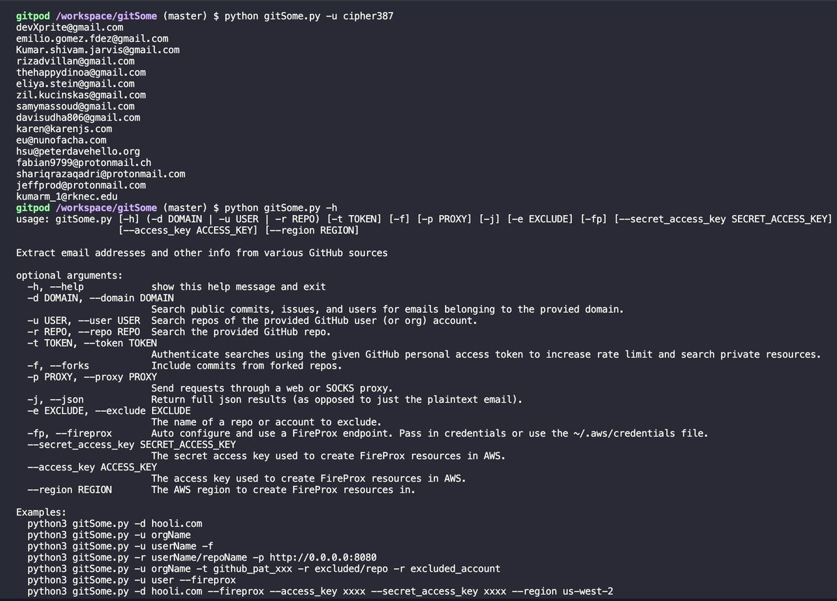 gitSome A tool for gathering information from #Github: - extract all ...