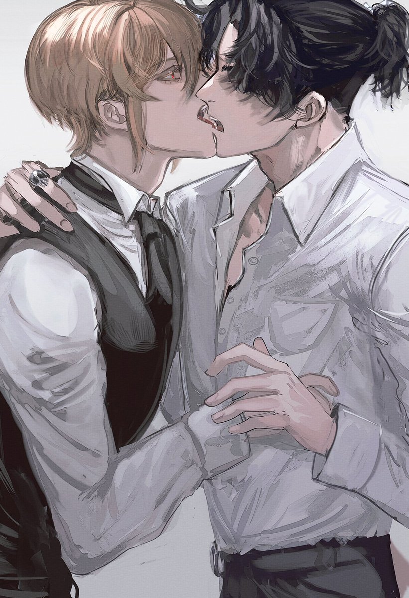 ogata69's tweet photo. tl is empty here's a collection of sherliam kisses https://t.co/r8Xb76wz6j