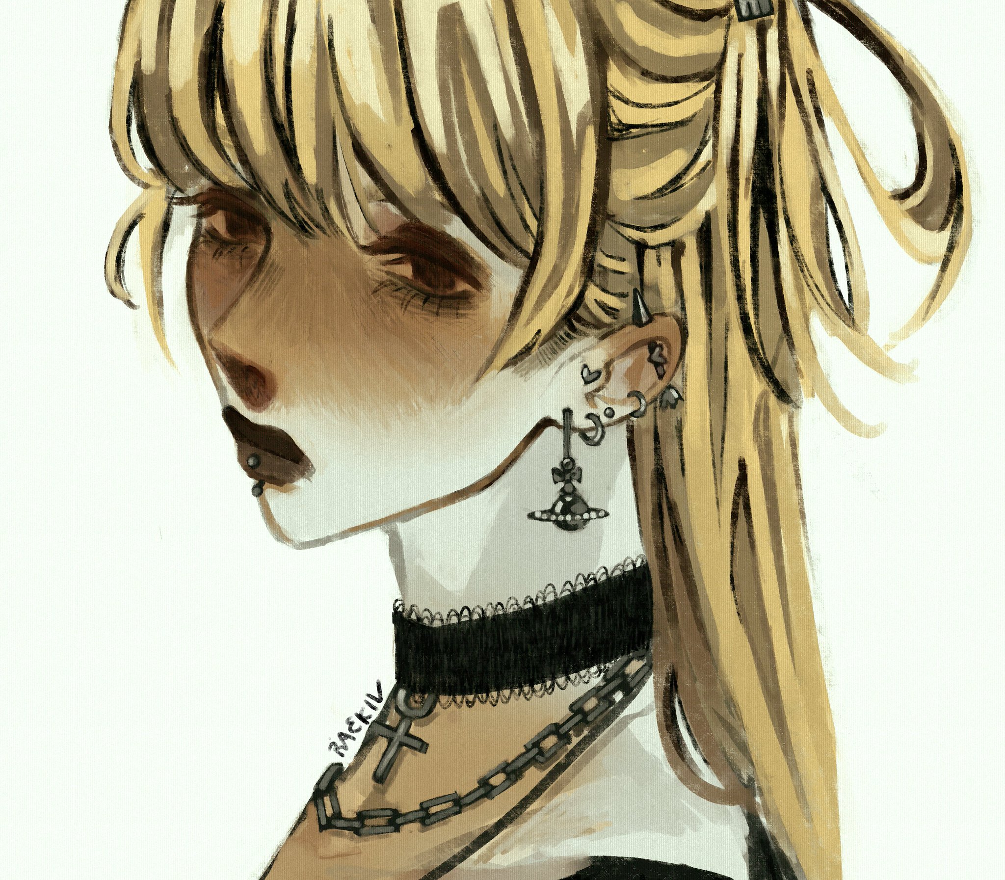 misa❤︎ Death Note Misa Knitted Oversized Sweater – WEIRDPLANET