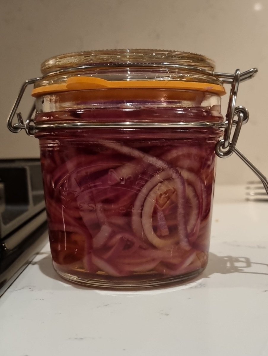 Hands down, my favourite part of the Xmas grub is a Stepehensesesss day toasted sourdough turkey, ham, brie &amp; cranberry sambo. Pickling these babies to elevate the sambo to another level. Fail to prepare........