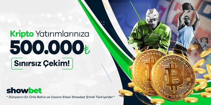 🪙Kripto Para Yatırımlarınıza 5️⃣0️⃣0️⃣.0️⃣0️⃣0️⃣₺ Sınırsız Çekim 

▶️SHOW başladı ‼️

♾ ADET SINIRI OLMADAN 

💚TIKLA KAZANMAYA BAŞLA bit.ly/SHOWBET
