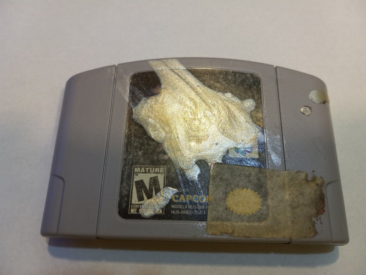 N64 Nintendo 64 - Resident Evil 2 II - Cart Only - Authentic Tested Working
Condition:Acceptable