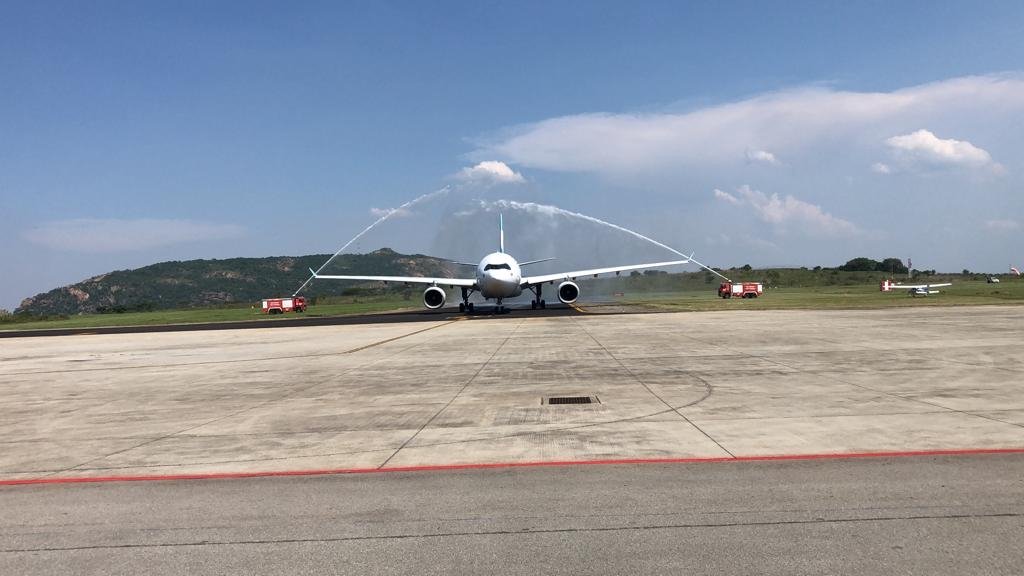 #EurowingsDiscover
Absolutely 💯 great news of the touchdown 👏. #EurowingsDiscover becomes the 1st intercontinental airline to commence direct flights between Frankfurt and Mbombela, Kruger National Park.  #ShareSouthAfrica 🇿🇦