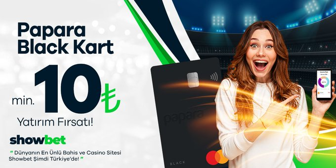 🖤 Papara Black Kart İle Minimum Yatırım Sadece  1⃣0⃣₺ 

💎 #Showbet Adresinde Maksimum Kazanç Fırsatı Seni Bekliyor 

💚TIKLA KAZANMAYA BAŞLA bit.ly/SHOWBET