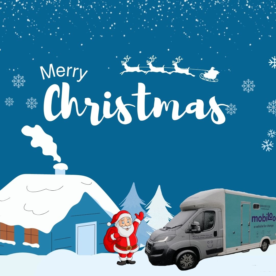 We would like to wish you all a very Merry Christmas and a Happy New Year! Thank you for your amazing support this year 💜 
#Mobiloo #ChangingPlaces #IncLOOsion