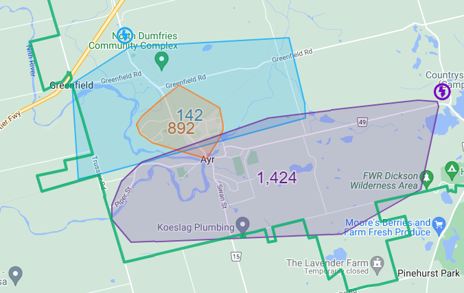 .<a href="/GrandbridgeNRG/">GrandBridge Energy</a> reporting another power outage in Ayr which is impacting more than 1,400 customers. Updates on estimated restoration times can be found here: bit.ly/3Vudowg