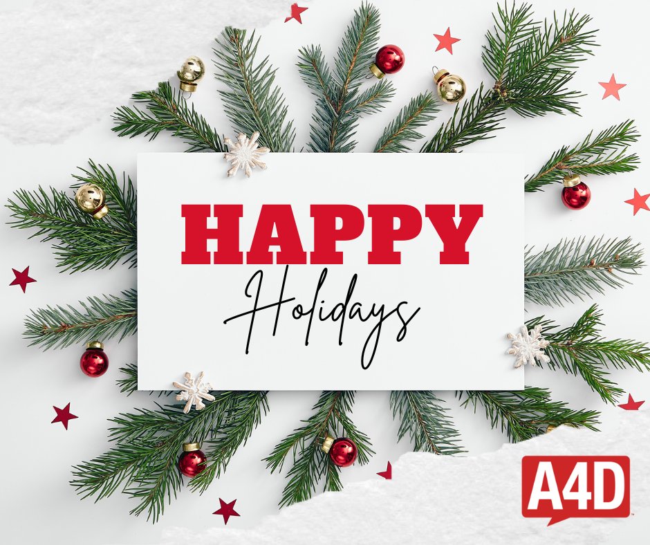 Happy Holidays from <a href="/A4D/">Answers4Dancers.com</a>. We will be closed on 12/26/22 and 1/2/23 in celebration of the Christmas and New Year's Holidays. We will respond to any inquiries on the next business day. We hope you enjoy time with your family and friends during this season.