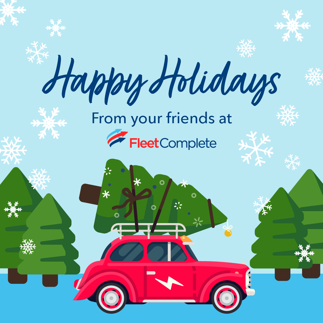 Happy Holidays from your friends at Fleet Complete! We hope your holidays will be filled with joy, laughter and peace. #HappyHolidays
