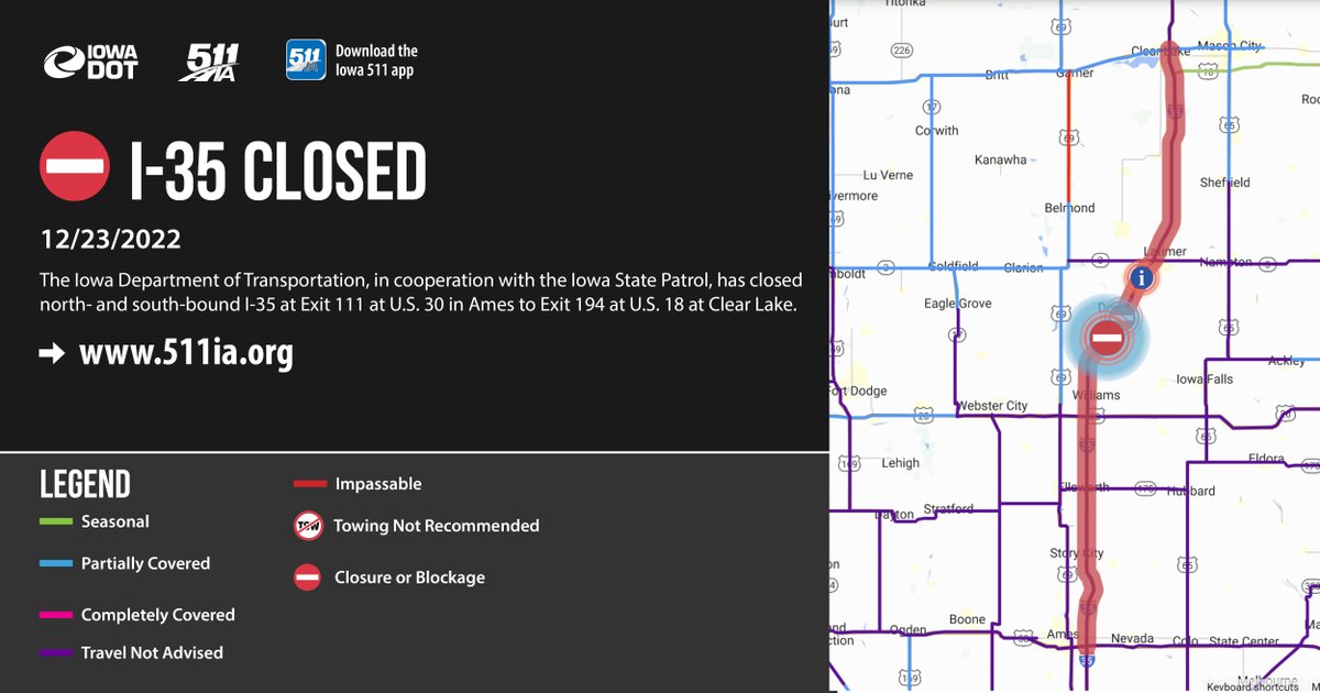 Iowa State Patrol tweet media