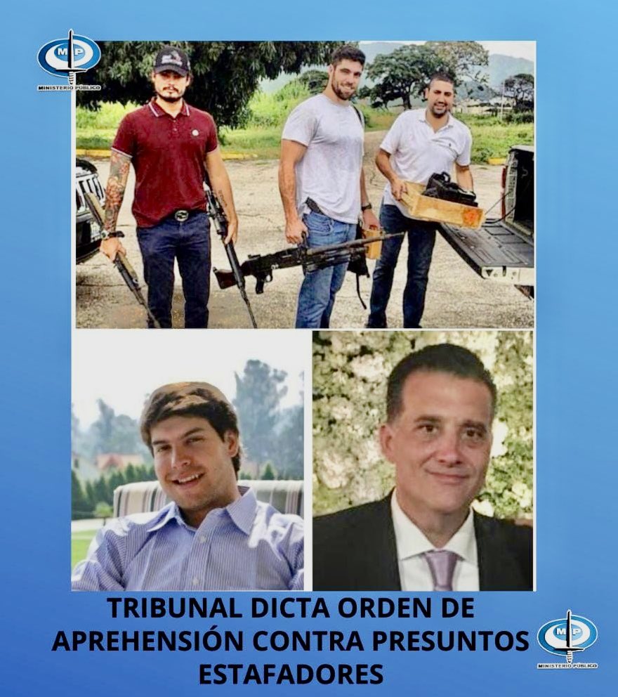 TarekWiliamSaab's tweet photo. #Acordada por el #tribunal 43 de Primera Instancia: Orden de #Aprehensión contra los ciudadanos RODOLFO ALVAREZ LOPEZ Y GABRIEL RODRIGUEZ DAVILA: por los #delitos de Extorsion Agravada y Agavillamiento .#JUSTICIA https://t.co/Xvn9VHxORW