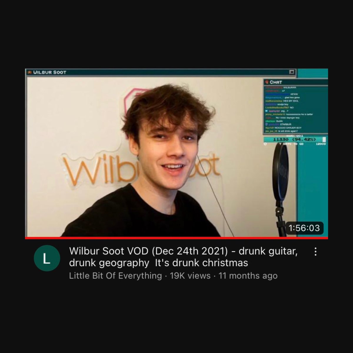 all i want for christmas is a drunk geoguessr stream from wilbur soot