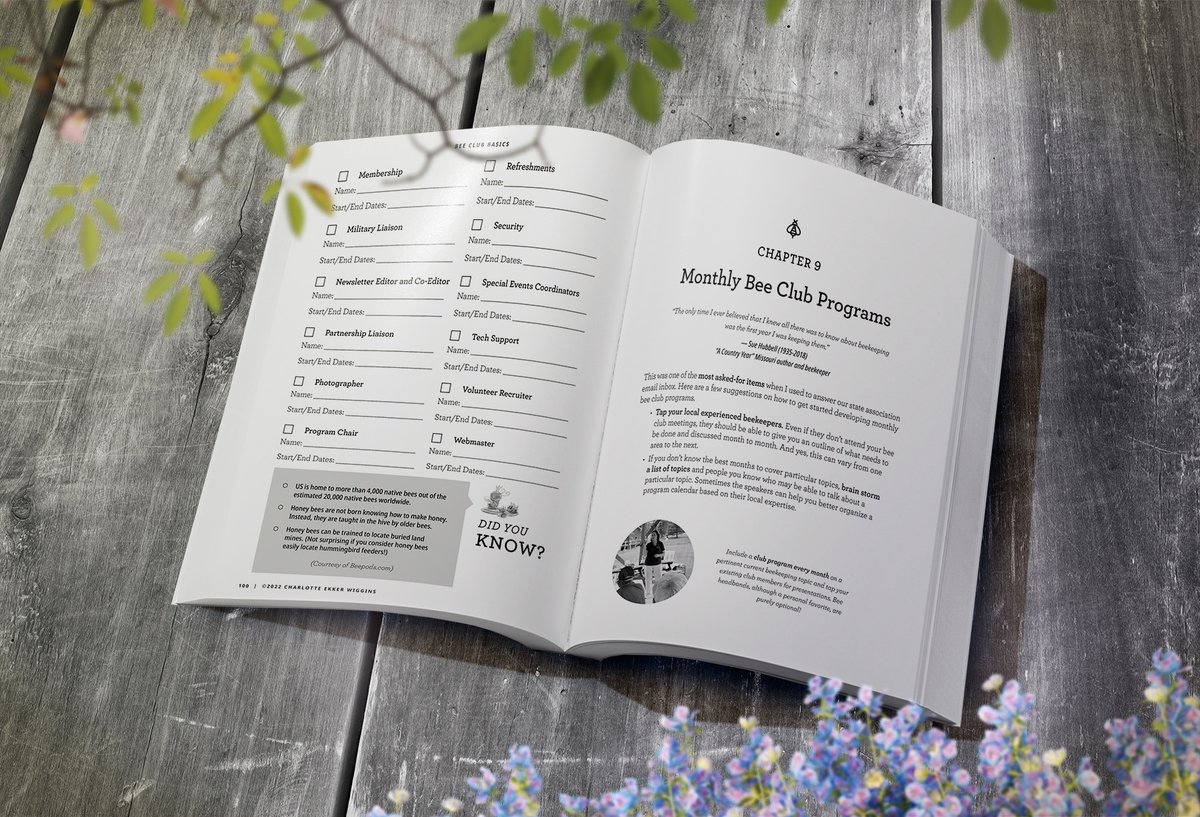 BeckysGraphicD's tweet photo. One of our most prolific authors is featured today in our #selfpublishedsuccess series. Charlotte Ekker Wiggins is a Certified Master Beekeeper, and we've worked with her on two books. Her 3rd will be published in 2023.

#authorstories #selfpublished #success https://t.co/3tkMbnrhJa
