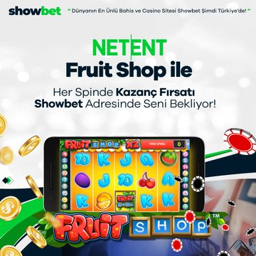 🍀#NETENT Sağlayıcısında En Çok Kazandıran SLOT Oyunları SHOWBET Adresinde Seni Bekliyor

🏆En Yüksek JackPotlar Dünyanın En Ünlü Bahis ve Casino Sitesinde

💚TIKLA KAZANMAYA BAŞLA bit.ly/SHOWBET