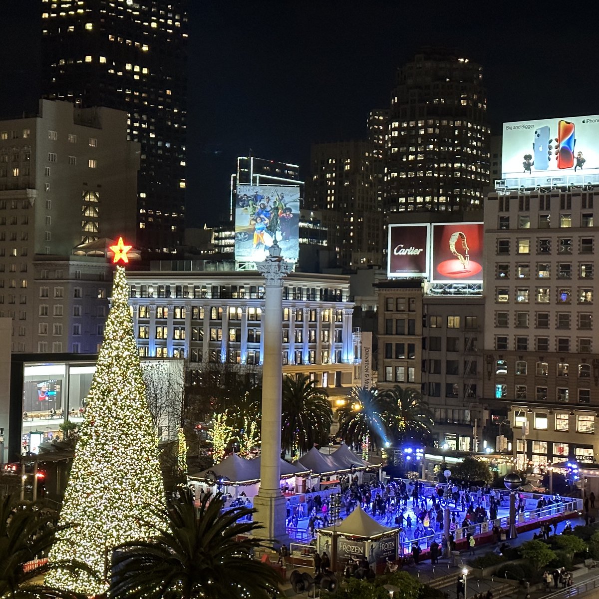 The view from our conference room is getting us in the mood for some hot chocolate. Happy Holidays and New Year from all of us at rhaa! Looking forward to seeing you in 2023. (Don't worry we're open next week). 😁🎄☕️