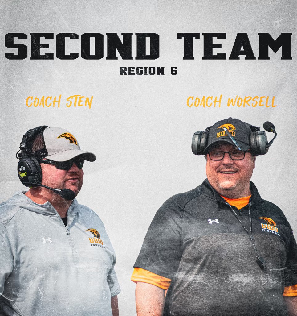 UWOFootball's tweet photo. Hansen Ratings All American/All Region Teams:

National Offensive MVP/1st team AA QB: Kobe Berghammer

3rd Team All Region: Trae Tetzlaff WR, Brandon Kolgen DL, John Schirger OL

2nd Team All Region: Craig Stenbroten DC, Rich Worsell OC

Amazing awards from one of the best in D3! https://t.co/kRINd0OuG1