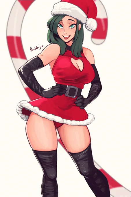 Hey Guys wanted to draw something and wish you all happy holidays!ok tiem to shovel snow..... 