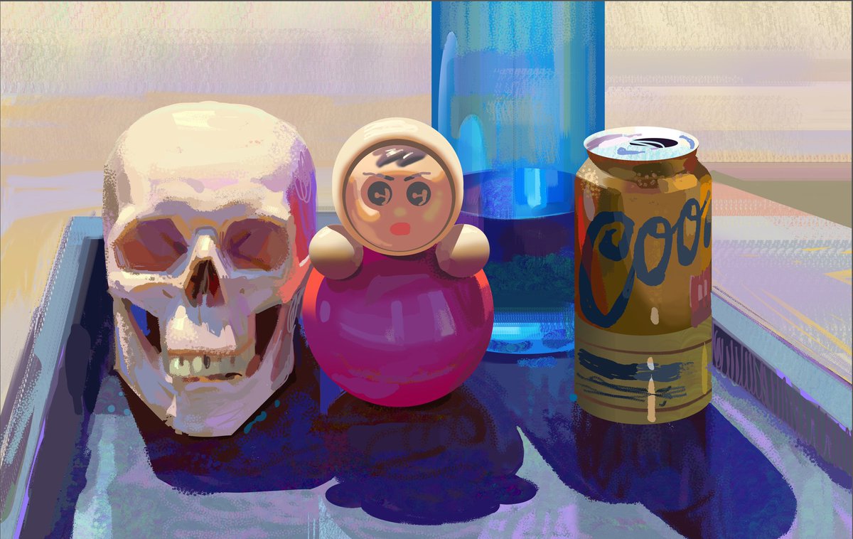 glendalesidiot's tweet image. 2022 was mostly about professional work for me, teaching and visual development were the two big new challenges. But still tried to paint for myself every once in a while