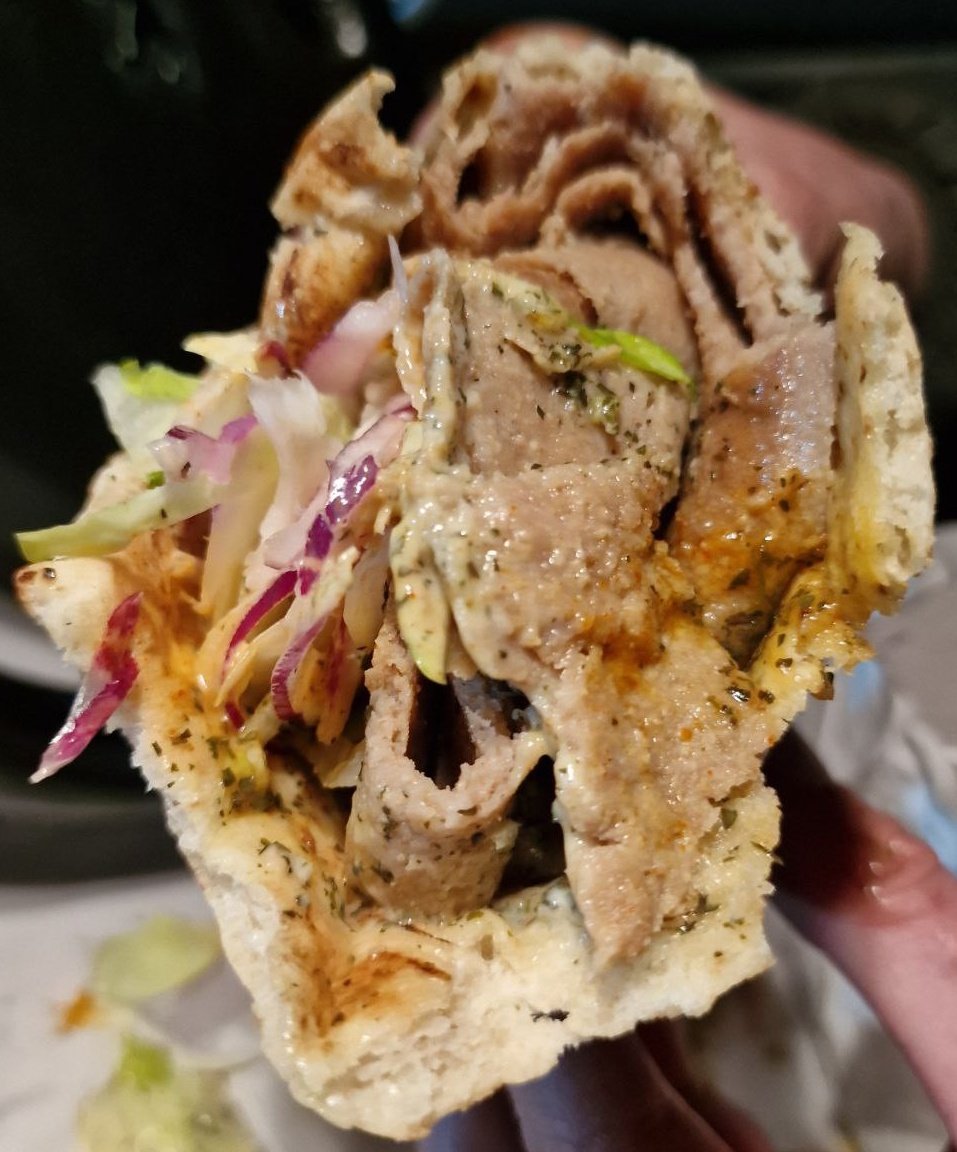 Jimmy The Mower on Twitter "Doner kebab meat, salad, chilli sauce, mint sauce and garlic mayo
