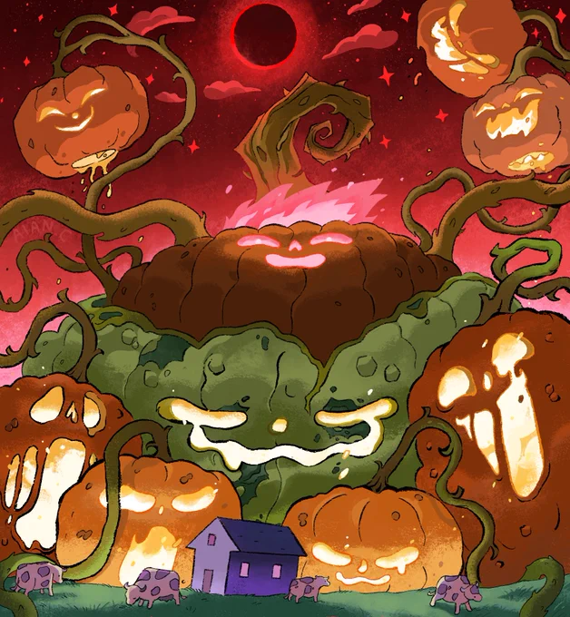 (2/2) lots of monsters but drawing monsters just gives me so much dopamine 