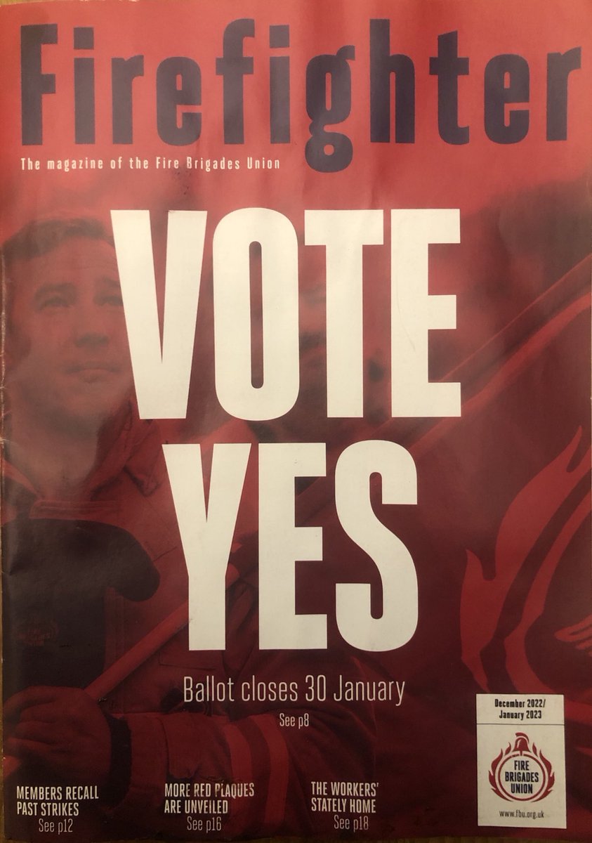 Ten years of austerity =12% pay cut.
CPI at 11% = 11% pay cut.
12+11=23% 
Firefighters wage is worth £9000 per year/£170 per week/£700 pcm less than it should be.
Vote YES before it’s too late.⁦⁦<a href="/fbunational/">Fire Brigades Union</a>⁩⁦<a href="/LondonFBU/">London FBU</a>⁩⁦<a href="/MattWrack/">Matt Wrack</a>⁩
⁦