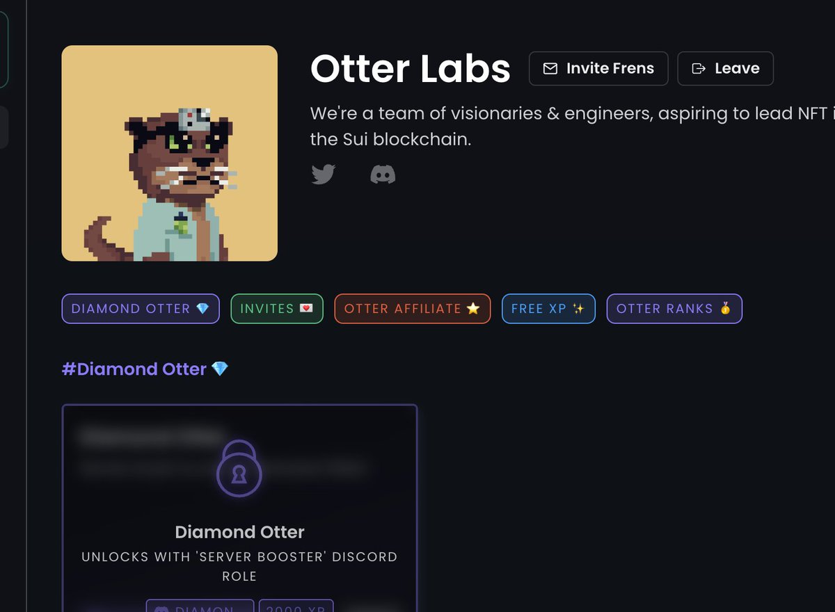 Join to community - Complete tasks and maybe get FREE AIRDROP (Otter Labs)

otterlabs.crew3.xyz/invite/_TUQqiQ… 

#airdrop #invite #tokens #Benefits #swaps #swap #aptos #sui #nft #mint #FreeMint #NFTGiveaways #NFTGiveaway #NFTCommunity #NFTs #Giveaway #suiecosystem #otterlabs #otterlabsnft
