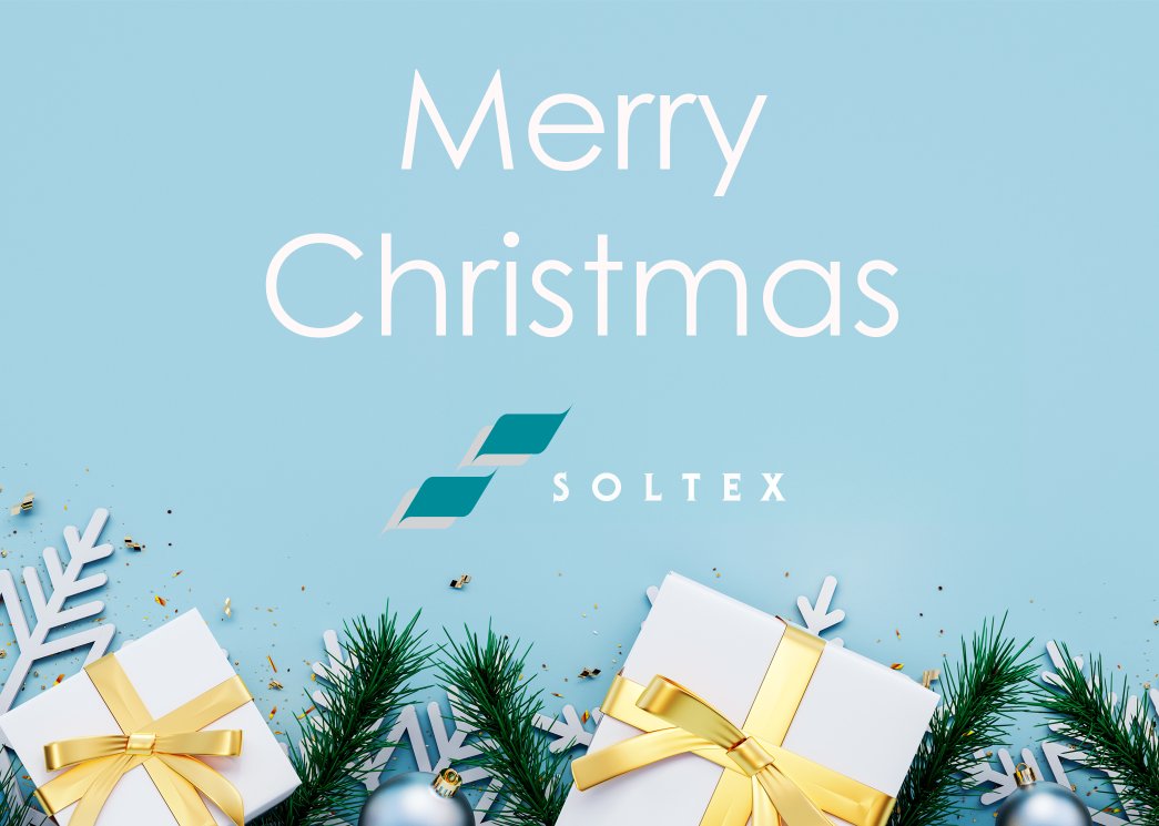 Soltexinc's tweet photo. In celebration of the upcoming winter holiday, all Soltex locations will be closed Monday, December 26th. We hope your days are merry and bright!

#Soltexinc #happyholidays #Christmas #holiday #merrychristmas #celebrate #Soltex #Christmas2022 https://t.co/jup4ptFJ2k