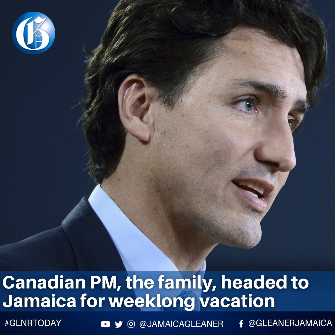 Jamaica Gleaner on Twitter "Prime Minister Justin Trudeau is heading