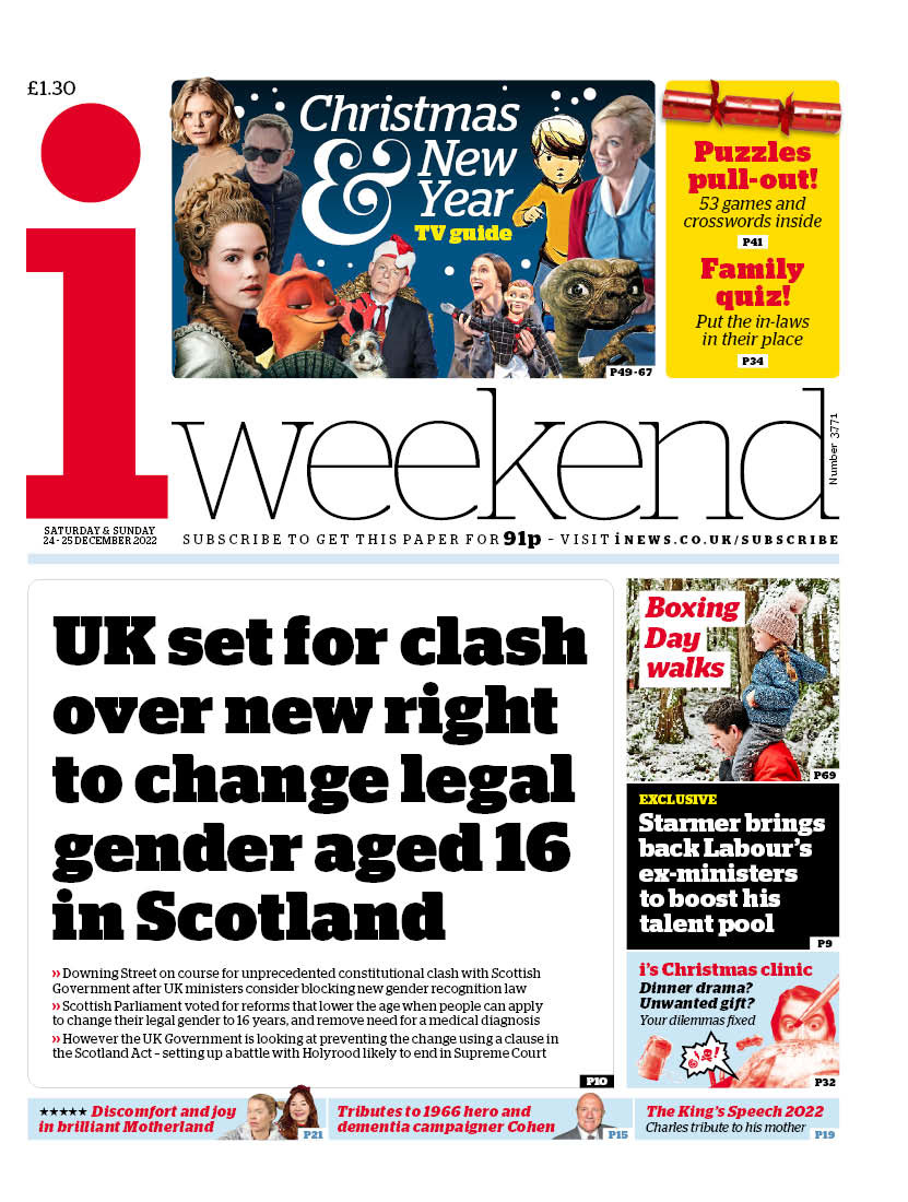 BBC News (UK) on Twitter "Saturday’s i “UK set for clash over new