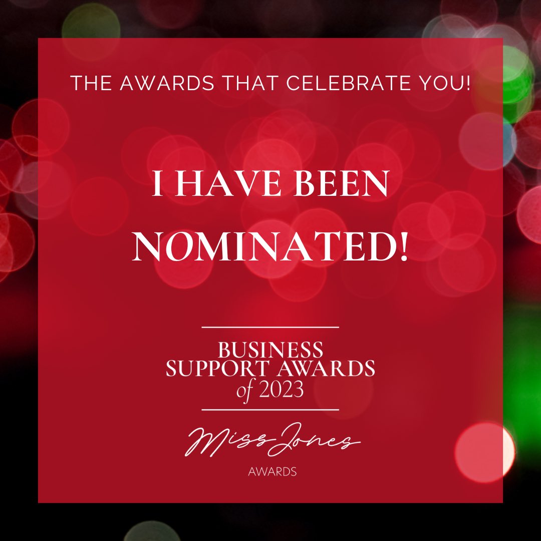 LondonExecPA's tweet photo. Very honoured to have been nominated for Miss Jones Event Planner of the Year 2023 🤞#missjonesawards2023 https://t.co/fei5bPY7pP
