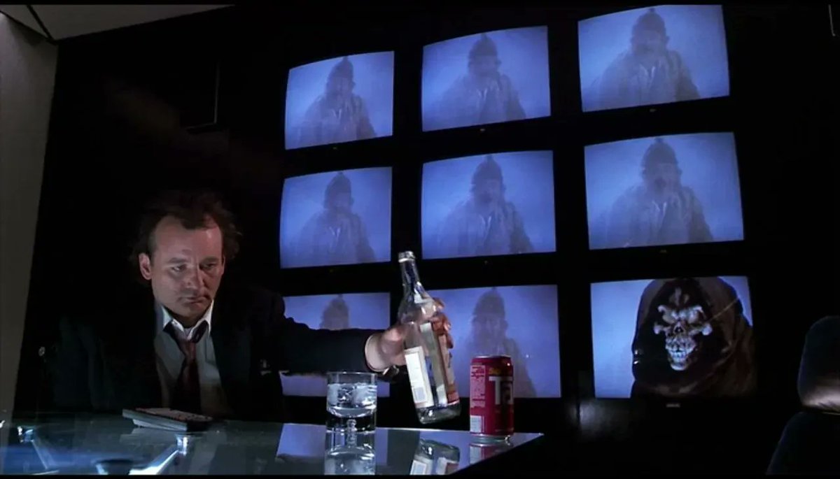 OnePerfectShot's tweet photo. SCROOGED (1988)

Cinematography by Michael Chapman
Directed by Richard Donner https://t.co/dYWLM2oWis