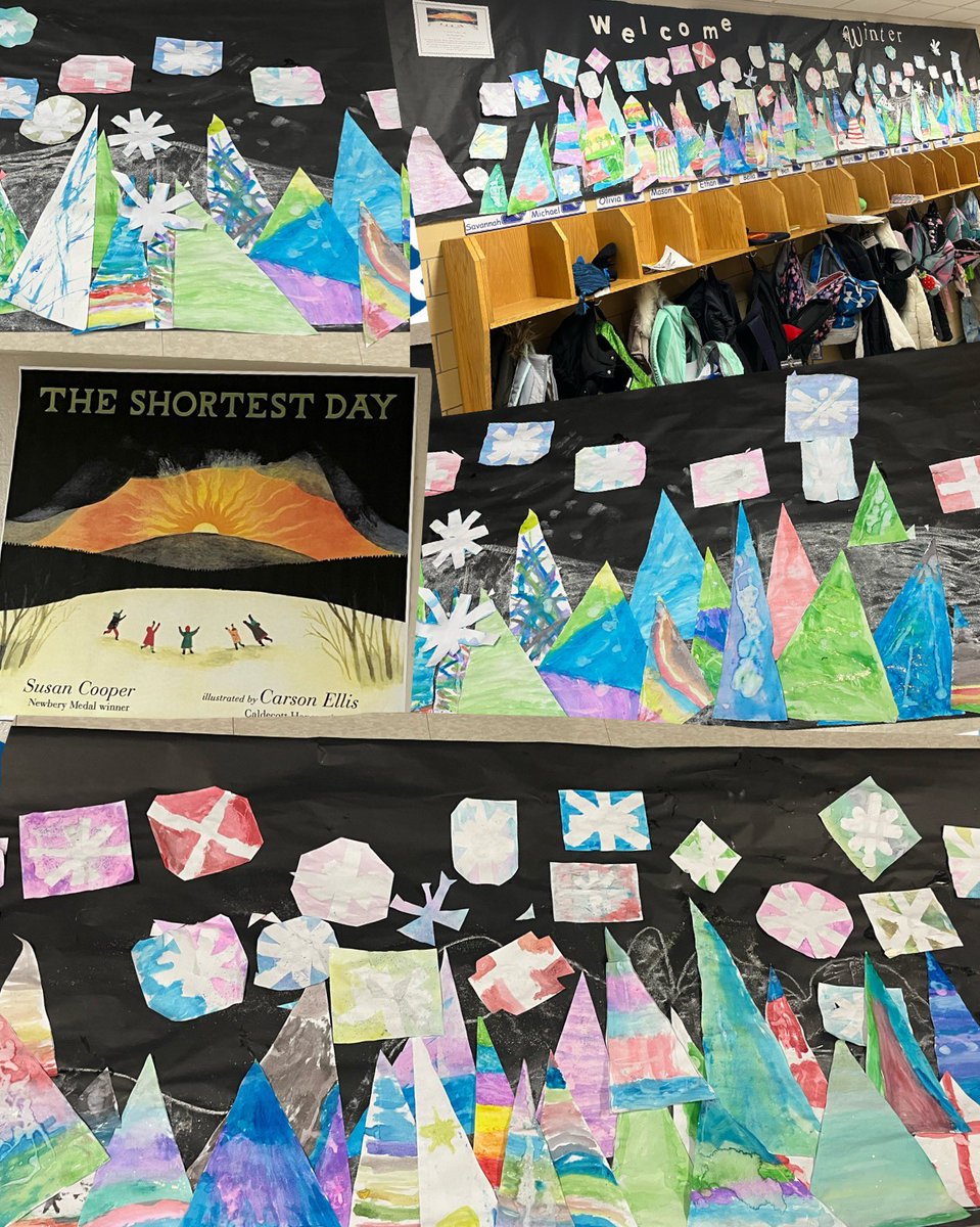MrsWoodland3rd's tweet photo. 3rd Graders listened to the book “The Shortest Day” and then created a magical winter wonderland to honor  the Winter Solstice! 🌙 🌚 🌝 🕰️ @SueCooperBridge @carsonellis @cantonworldlang https://t.co/xDjbNSSopI