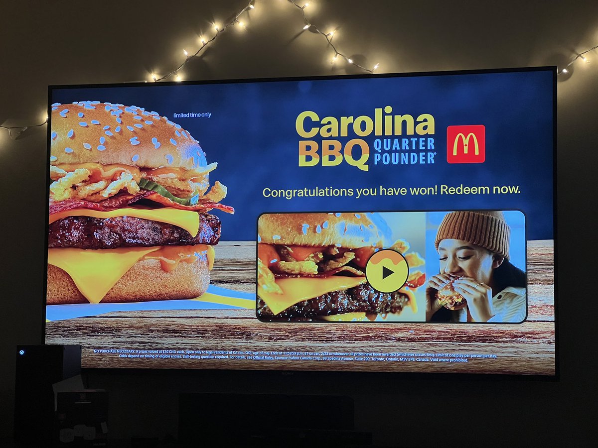 Hey <a href="/McDonalds/">McDonald's</a> <a href="/McDonaldsCanada/">McDonald's 🇨🇦</a> how do I redeem this prize off my <a href="/Xbox/">Xbox</a> (for checking out some <a href="/ForzaHorizon/">Forza Horizon</a> content)?