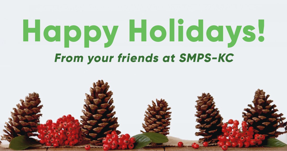Happy holidays from your friends at #SMPSKC! Stay warm out there, Kansas City.