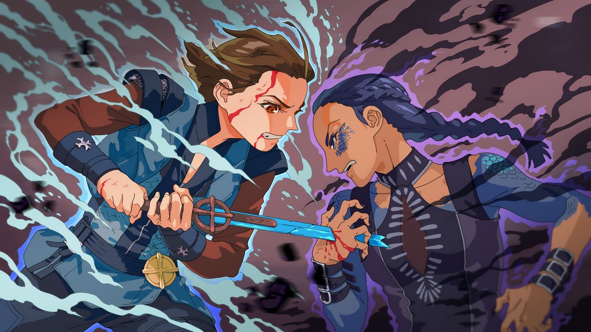 tiii_13's tweet photo. Let me introduce you to an anime #WarriorNun in which a club of girls being full time nuns by day and kickass assassins by night.
It currently air on N*tflix with 2 seasons.
You can tweet #SaveWarriorNun for more info about the 3rd season. https://t.co/rX2XILu0vo