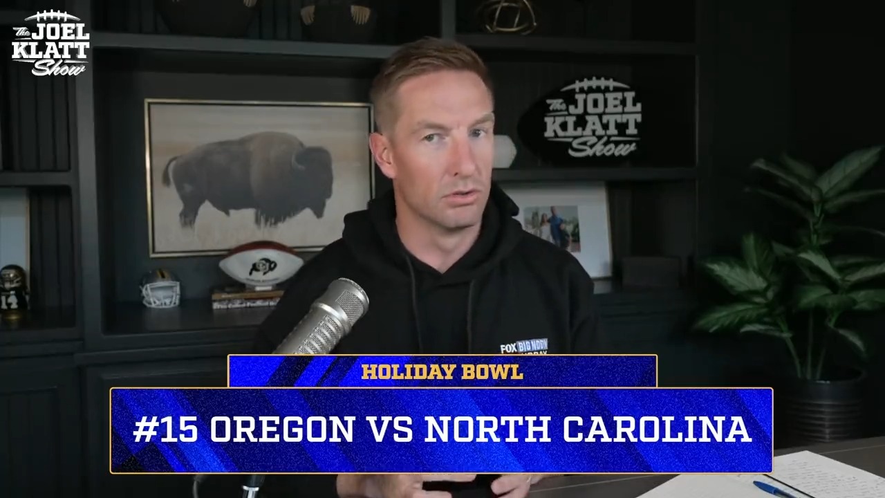 The joel klatt show a cfb pod on twitter both of them struggle in a