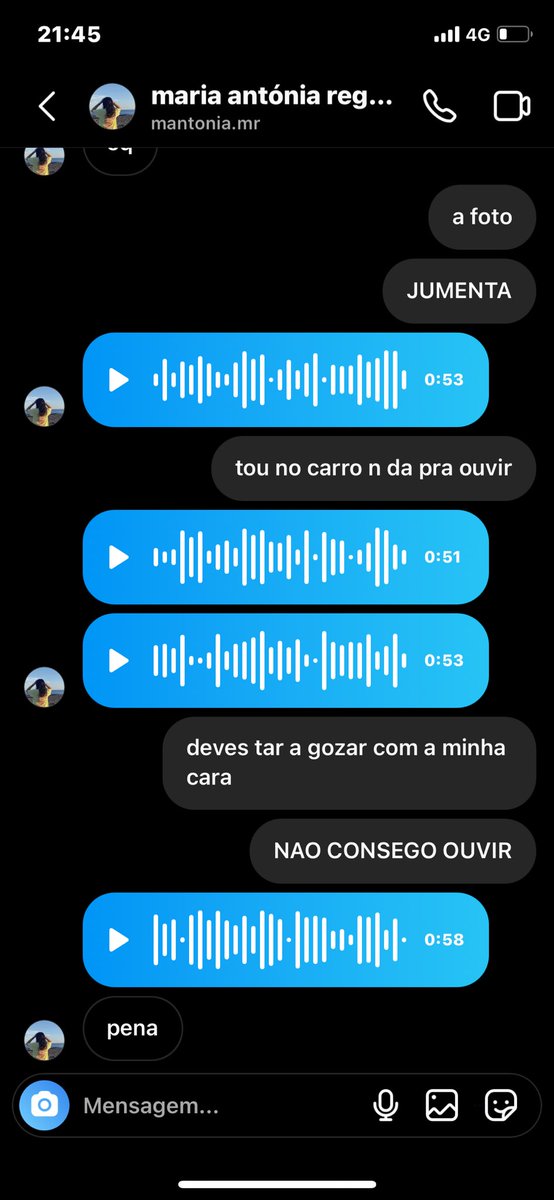 falar com a maria é tipo: