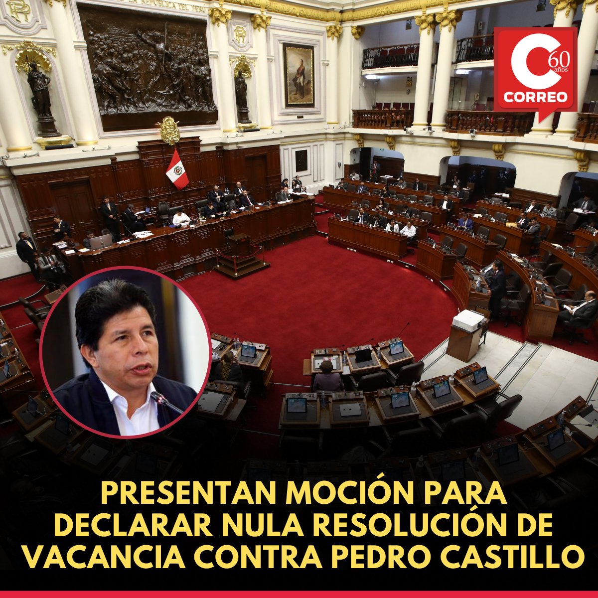 diariocorreo's tweet photo. 🚨☝ Congresistas cercanos al expresidente #PedroCastillo buscan que retome el poder pese a golpe de Estado e intento de cierre del Parlamento.

Más información en el enlace 👉 https://t.co/SH6XIctPGX https://t.co/tkXjGKCQ05