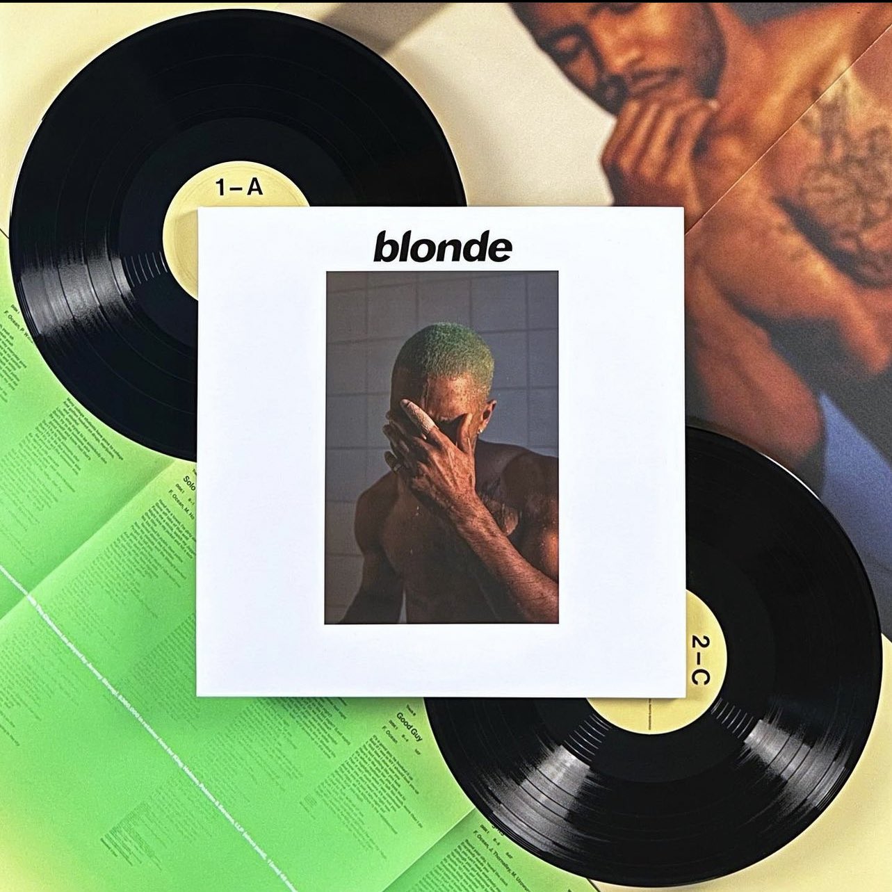 FRANK OCEAN - Blond オフィシャルリリース - レコード FRANK OCEAN - Blond オフィシャルリリース - レコード