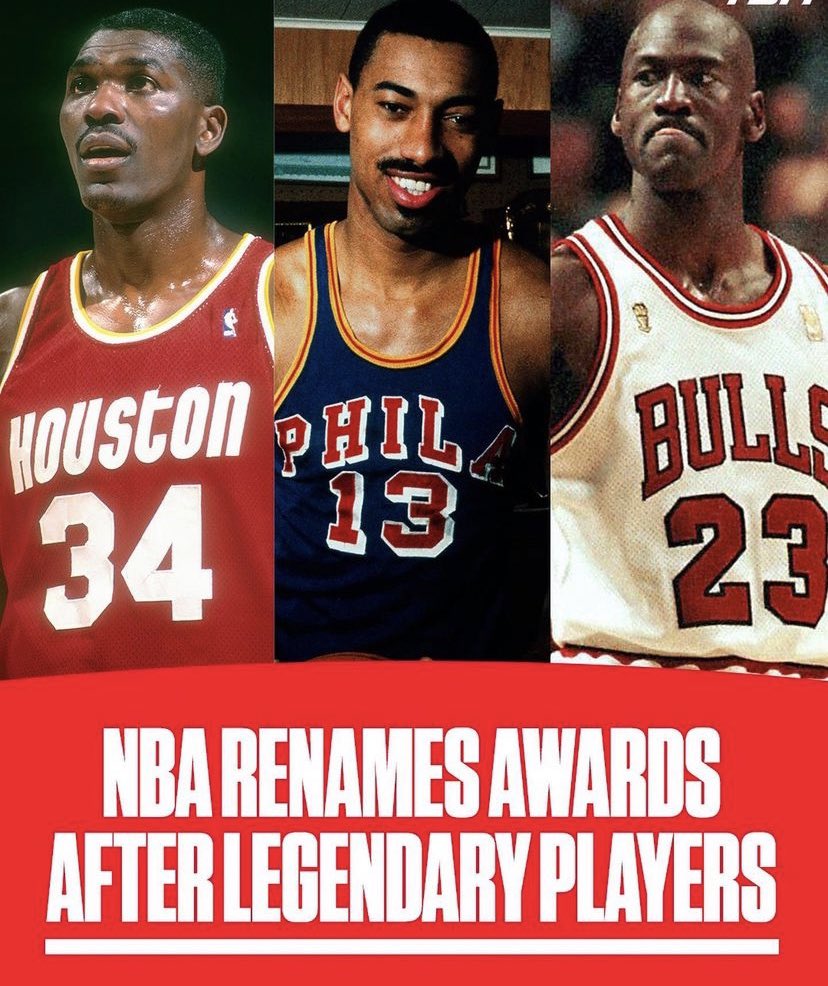 1/6. The #NBA has renamed the leagues awards after some #LegendaryPlayers. #MakingHistory #Congratulations