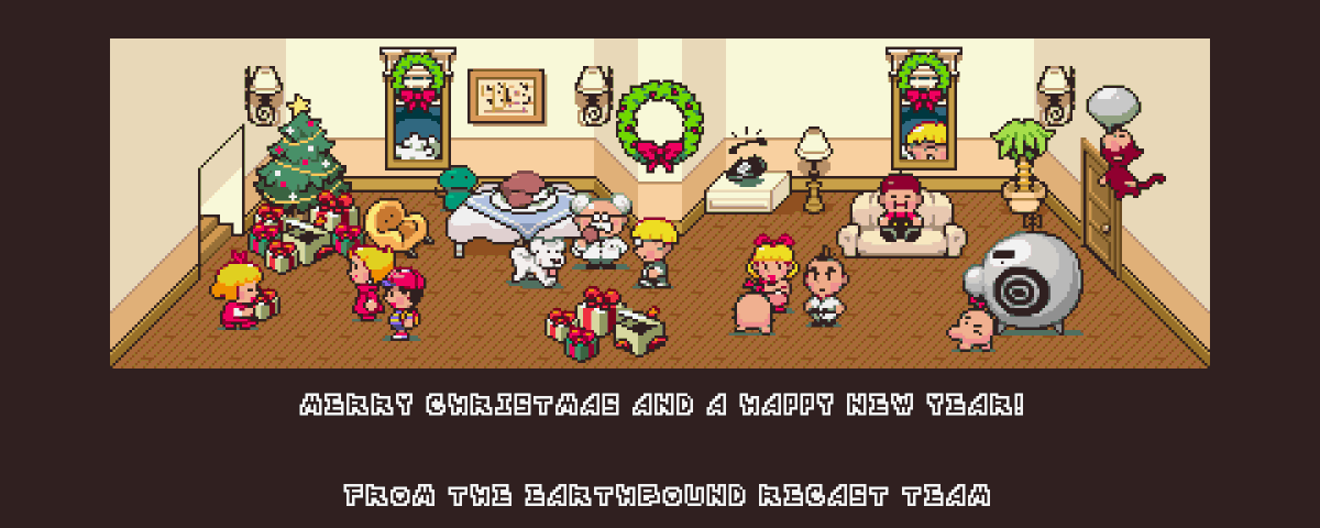 The Earthbound Recast Team wishes you all a Merry Christmas and a safe and healthy new year!