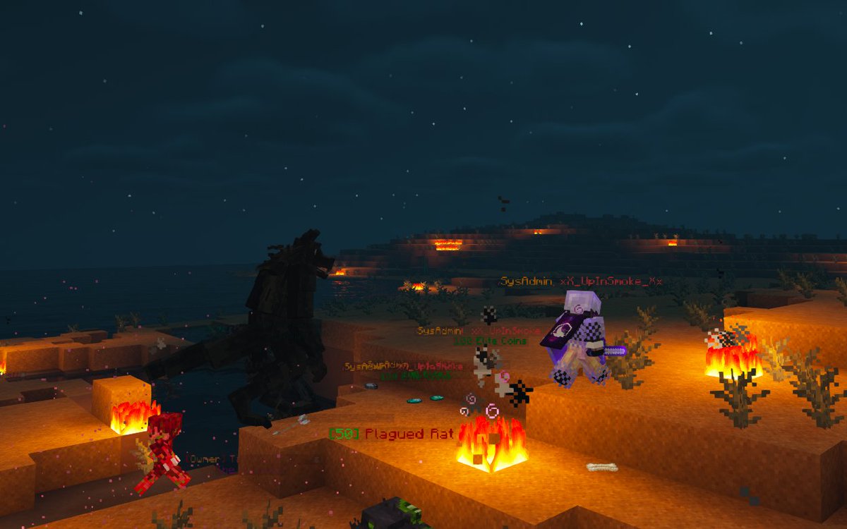 Smoke_Systems's tweet photo. Testing out 'beta' spell-casting 👀&amp; the recently updated BloodMoon Hordes, Bosses &amp; Mayhem!

https://t.co/a2ewUDs4bc

#Minecraft #MinecraftDungeons #games #GamingNews #MinecraftServer #javascript #gamedev https://t.co/tenPXYej7d